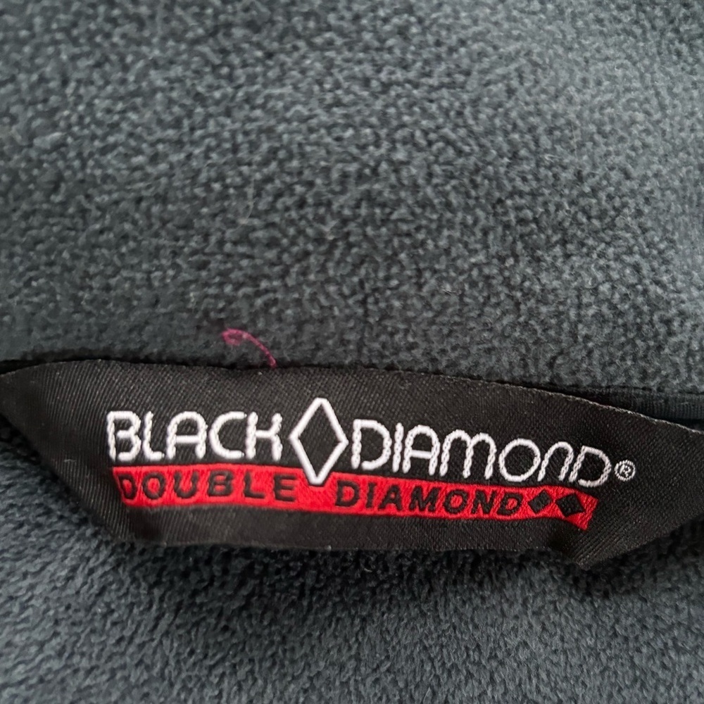 Black Diamond Double Diamond 2 Tone Plum & Gray Full Zip Jacket Size M - Picture 11 of 14